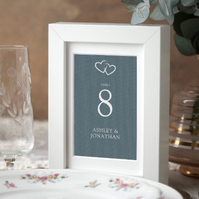Tarjeta De Mesa Boda Elegante Moderno y Simple Elements (Subido por el creador)