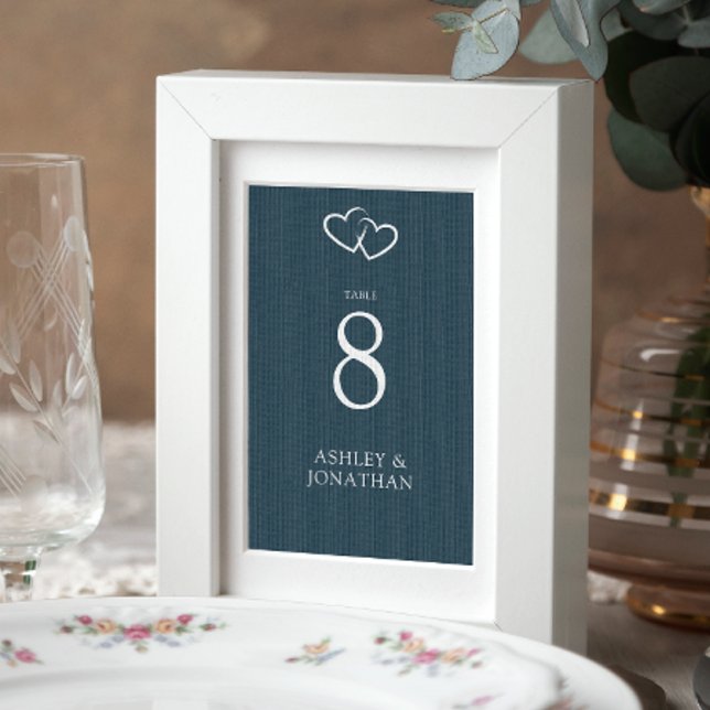 Tarjeta De Mesa Boda Elegante Moderno y Simple Elements (Subido por el creador)
