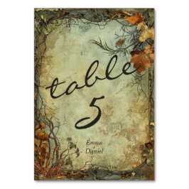 Tarjeta De Mesa Boda en Hobbiton Haven