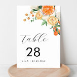 Tarjeta De Mesa Boda floral de la acuarela minimalista<br><div class="desc">Este elegante número de mesa sería una gran adición a su celebración boda. Añade fácilmente tus propios detalles haciendo clic en la opción "personalizar".</div>