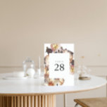 Tarjeta De Mesa Boda floral romántico moderno<br><div class="desc">Un diseño clásico y elegante, modernizado con número y la colocación de flores de inspiración antigua y moderna para un maravilloso boda romántico o incluso bohemio. Flores de estilo vintage. Elegante boda Boho para embellecer los números de la mesa. Flores de estilo clásico moderno. Rosas blancas y rosas rosas. Elegante...</div>