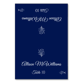 Tarjeta De Mesa Boda Lugar tarjeta-Flor silvestre Elegancia Icono 