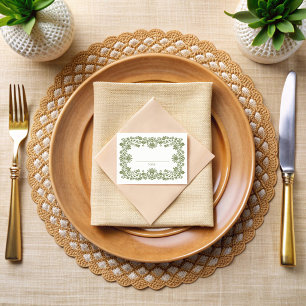 Tarjeta De Mesa boda mexicana verde esmeralda de Talavera