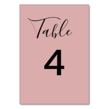 Boda minimalista con rosa polvoriento