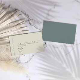 Tarjeta De Mesa Boda Minimalista Neutral moderno
