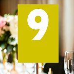 Tarjeta De Mesa Boda retro negrita<br><div class="desc">Número de mesa en una audaz tarjeta de plaza Boda de estilo retro de Ricaso - añada tus números de mesa a estas excelentes cartas - perfecto para tu recepción de bodas - diseñada en un estilo moderno y divertido - complementa los demás productos de la colección</div>