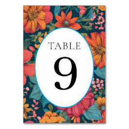 Tarjeta De Mesa Boda Romántico Rosa Vintage