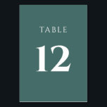 Tarjeta De Mesa Boda verde y blanco simple<br><div class="desc">Se puede personalizar según sus necesidades. // ¿Buscando elementos coincidentes? Otra papelería del set disponible en la sección ‘colecciones’ de mi tienda. // ¿Necesita ayuda para personalizar su diseño? ¿Tienes otras ideas? No dude en ponerse en contacto conmigo (Zoe) directamente a través del botón de contacto de abajo.</div>