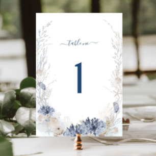 Tarjeta De Mesa Boho Moda Beach Resort Destination Wedding