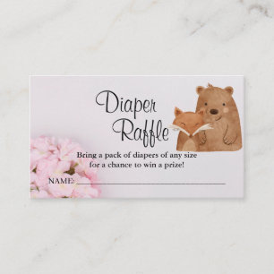 Tarjeta De Mesa Boleto de baloncesto de agua para pañales Woodland