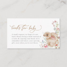 Books Baby Shower para el conejo de primavera para