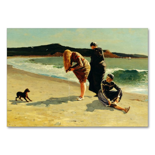 Tarjeta De Mesa Cabeza de Águila, Manchester, Massachusetts Arte R (Anverso)