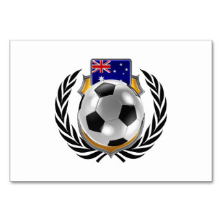 Tarjeta De Mesa Campeón de fútbol de Australia