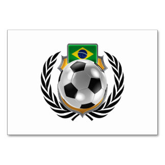 Tarjeta De Mesa Campeón de fútbol de Brasil