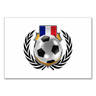 Tarjeta De Mesa Campeón de fútbol de Francia
