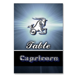 Tarjeta De Mesa Capricornio