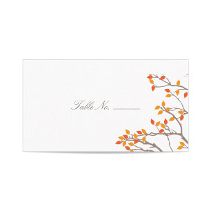 Tarjeta De Mesa Cartas de acompañamiento de la mesa de invitados d