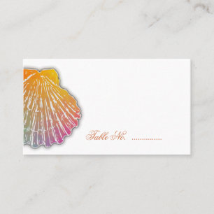 Tarjeta De Mesa Cartas de asiento de mesa de acompañamiento de la
