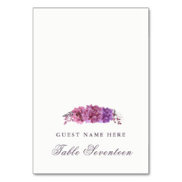 Tarjeta De Mesa Cartas de Escort Botanicals Boho