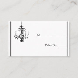 Tarjeta De Mesa Cartas de los lugares Bodas de Hollywood Glamour C