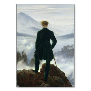 Tarjeta De Mesa Caspar David Friedrich - The Wanderer