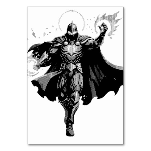 Tarjeta De Mesa Celestial Arc Knight – Blue Energy Ascension (Anverso)