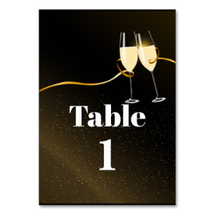 Tarjeta De Mesa Champagne, adulto, vino, carta de mesa