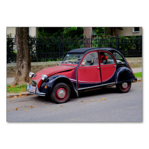 Tarjeta De Mesa Citroen 2 CV Charleston