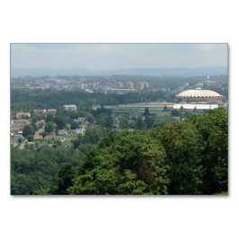 Tarjeta De Mesa Coliseum Trees Mountains Custom Flash Cards