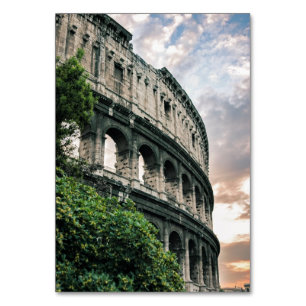 Tarjeta De Mesa Colosseo romano