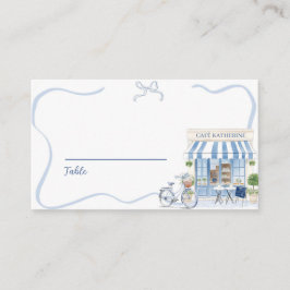 Tarjeta De Mesa Coquette Parisian Cafe French