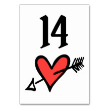 Corazón de amor de boda personalizado número de me