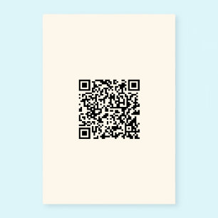 Tarjeta De Mesa Crear un código QR instantáneamente   Editable fue