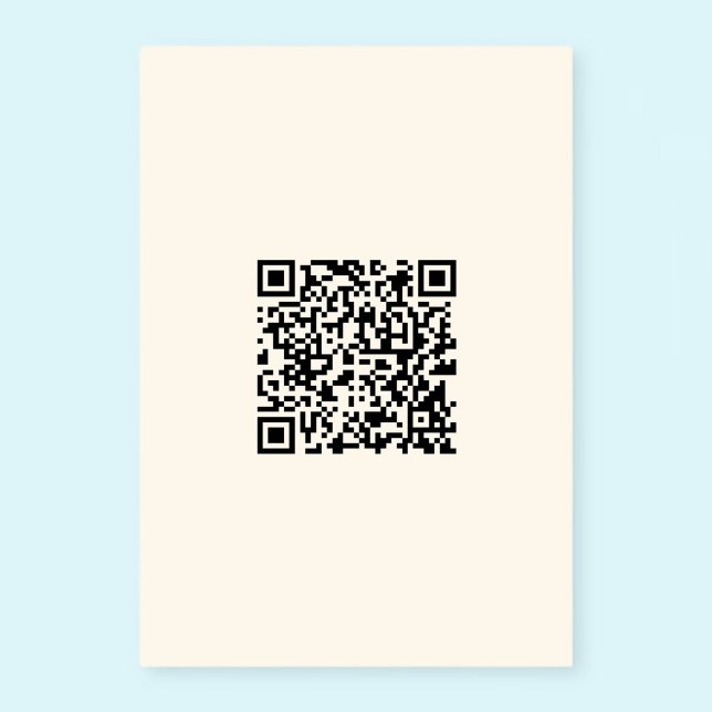 Tarjeta De Mesa Crear un código QR instantáneamente | Editable fue (Subido por el creador)