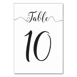Tarjeta De Mesa Cuadro 10