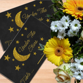 Tarjeta De Mesa Cumpleaños De Debajo De Las Estrellas