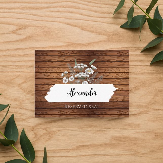 Tarjeta De Mesa Custom wedding placeholder cards (Subido por el creador)