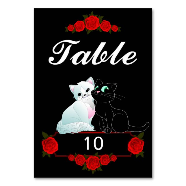 Tarjeta De Mesa Cute Kittens (Anverso)