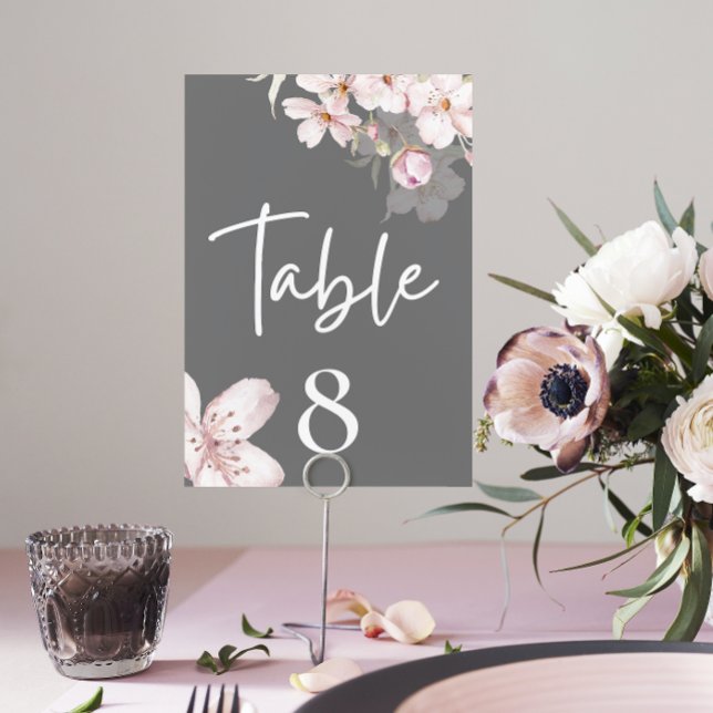 Tarjeta de mesa de Boda de cerezo Blossom (Subido por el creador)