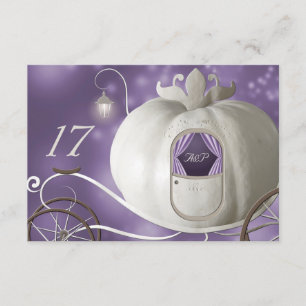 Tarjeta de Mesa de Boda Un Verdadero Cuento de Had