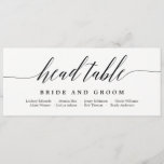 Tarjeta de mesa de cabezal del plan de asiento - G<br><div class="desc">Planee una celebración elegante con esta invitación moderna que sus invitados adorarán. Diseño de © berryberrydulce . ¡Hay archivos digitales imprimibles disponibles! Visita nuestro sitio web www.berryberrysweet.com para más detalles!</div>