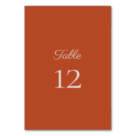 Tarjeta de mesa de calabaza con guión minimalista