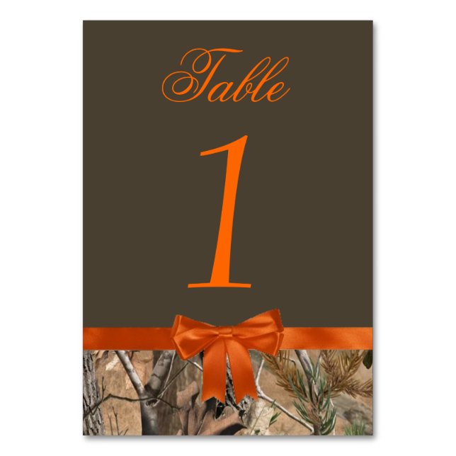 Tarjeta de mesa de Camo (Anverso)