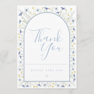 Tarjeta de mesa de favores