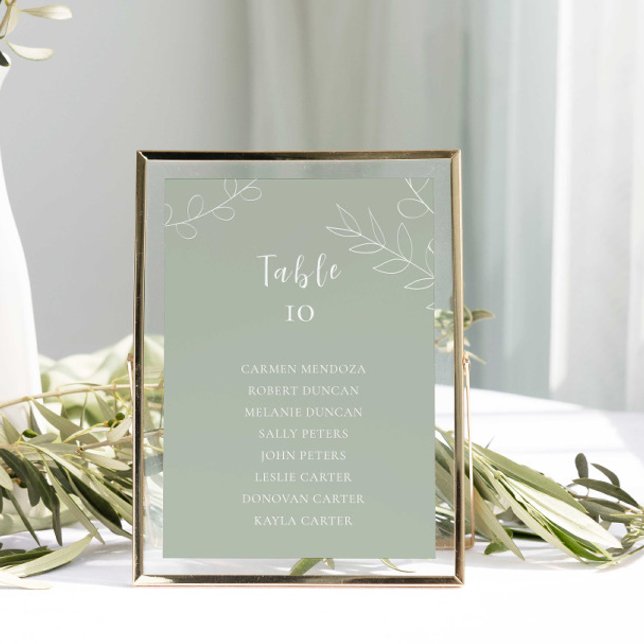 Tarjeta de mesa de gráfico de asientos de boda ver (Subido por el creador)