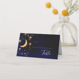 Tarjeta de mesa de la tarjeta de lugar plegado de