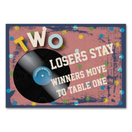 Tarjeta de mesa de rollo y rollo de Bunco #2