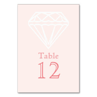 Tarjeta De Mesa Diamante