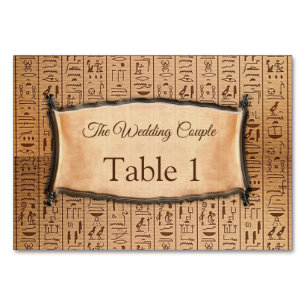 Tarjeta De Mesa Diseño egipcio, islámico, árabe y africano moderno