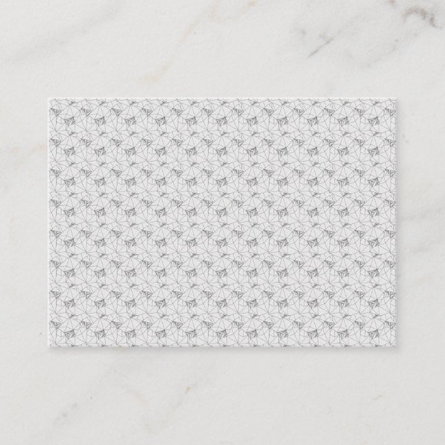 Tarjeta De Mesa diseño vertical Ciento dos (Anverso)